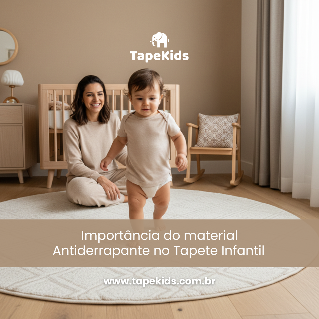 Tapete Infantil Antiderrapante