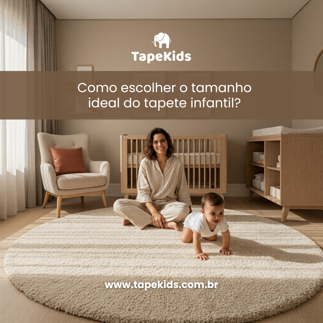Tamanho Ideal de Tapete Infantil: Guia Definitivo para Cada Metragem de Quarto