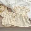 Romper/Vestido Infantil Doce Margarida