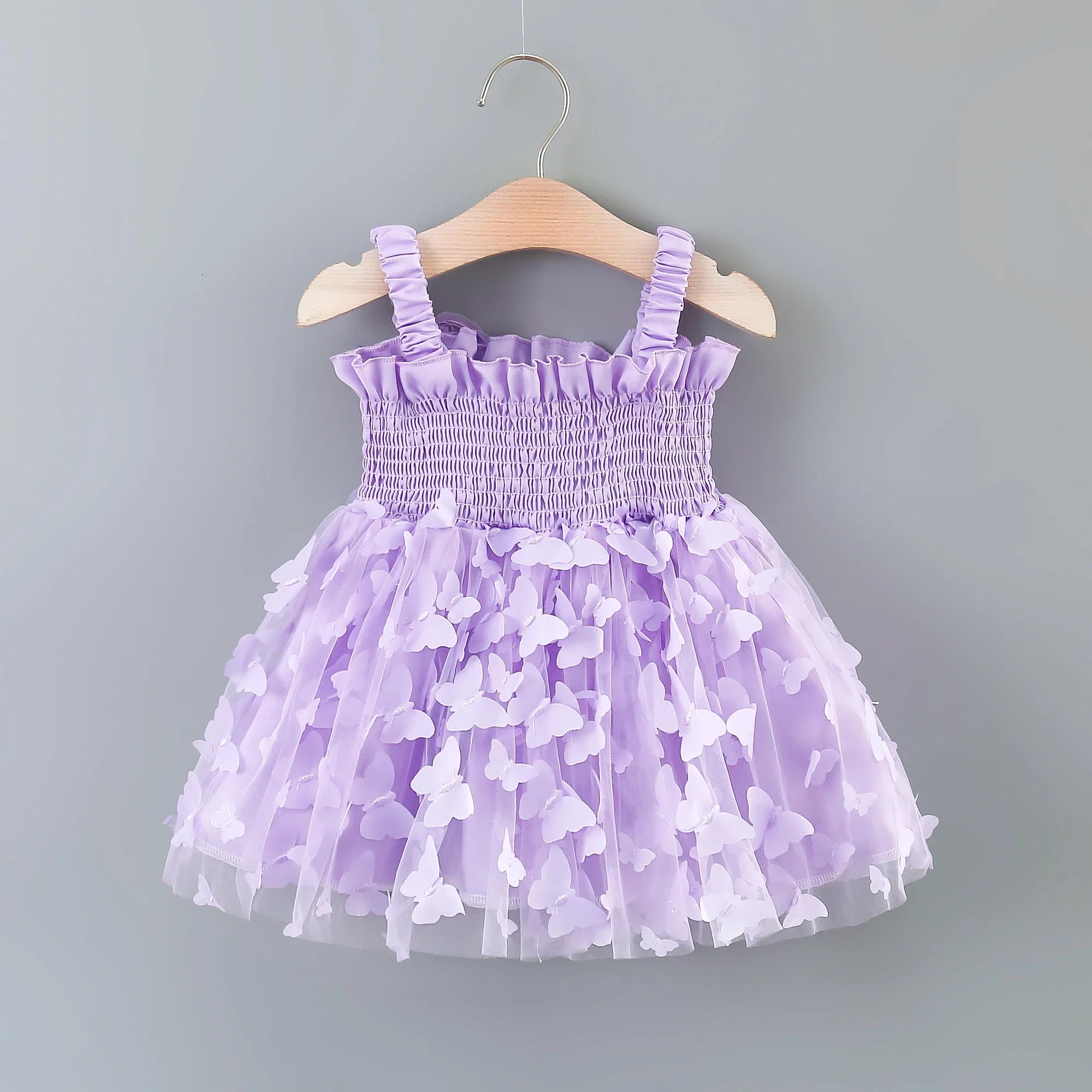 Vestido Infantil Borboleta Encantada