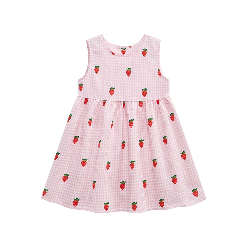 Vestido Infantil Moranguinho