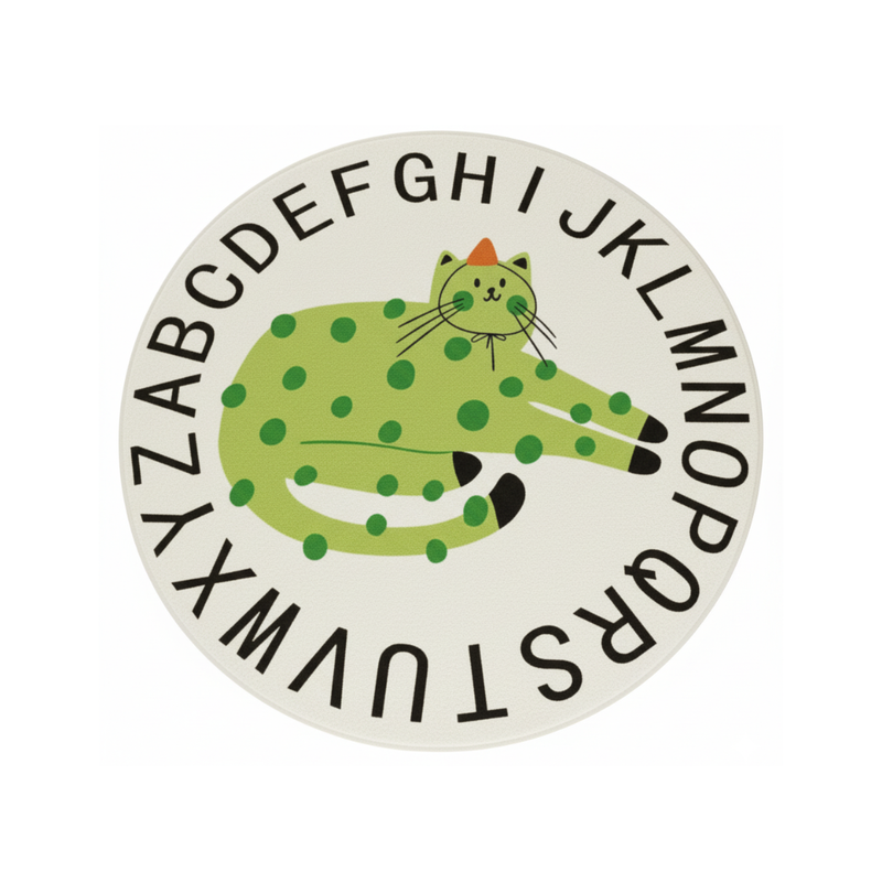 Tapete Infantil ABC Gatinho
