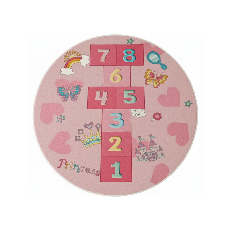 Tapete Infantil Amarelinha de Princesa