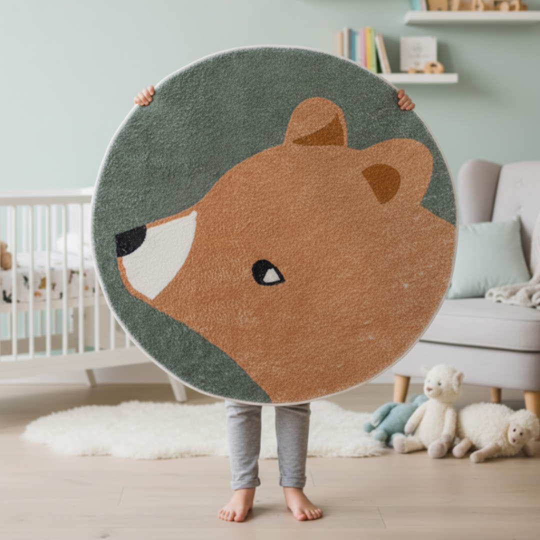 Tapete Infantil AnimaKids Urso TapeKids