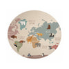 Tapete Infantil Mapa-múndi
