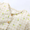 Vestido Xadrez Infantil Limonada
